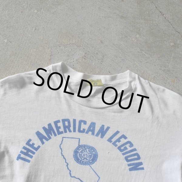 画像3: 1950s AMERICAN LEGION 染込みプリントTシャツ　 "MADE IN USA"　 表記L  (3)