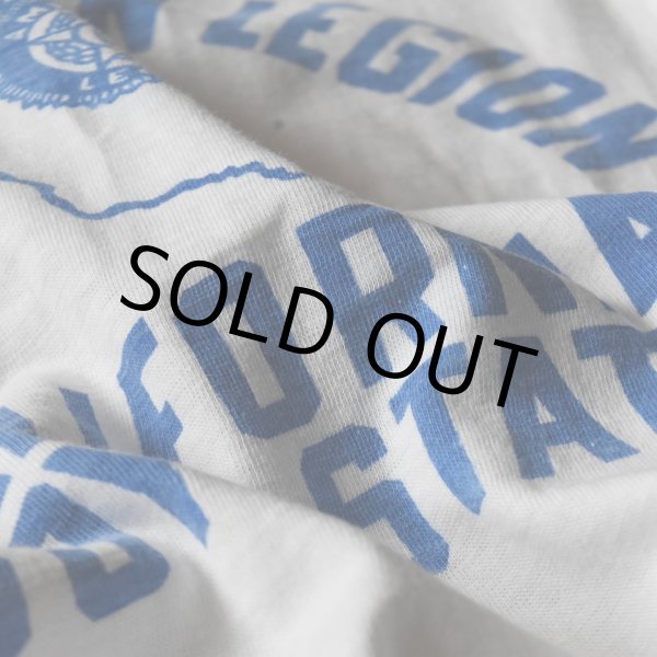 画像5: 1950s AMERICAN LEGION 染込みプリントTシャツ　 "MADE IN USA"　 表記L  (5)