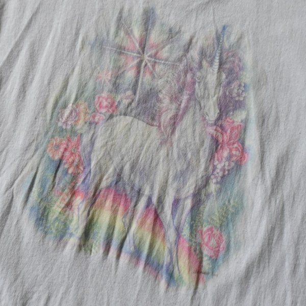 画像4: 1990s UNICORN アートTシャツ　 "MADE IN USA"　 表記L  (4)