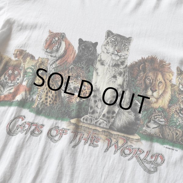 画像5: 1990s CATS OF THE WORLD Tシャツ　 "MADE IN USA"　 表記XL  (5)