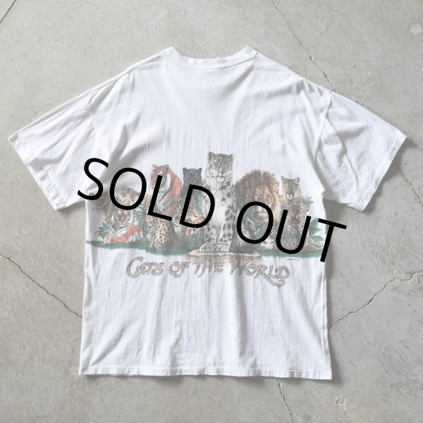 画像2: 1990s CATS OF THE WORLD Tシャツ　 "MADE IN USA"　 表記XL  (2)