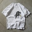 画像1: 1990s CRAZY SHIRTS クリバンキャットTシャツ　 "MADE IN USA"　 表記XL  (1)