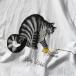 画像6: 1990s CRAZY SHIRTS クリバンキャットTシャツ　 "MADE IN USA"　 表記XL  (6)