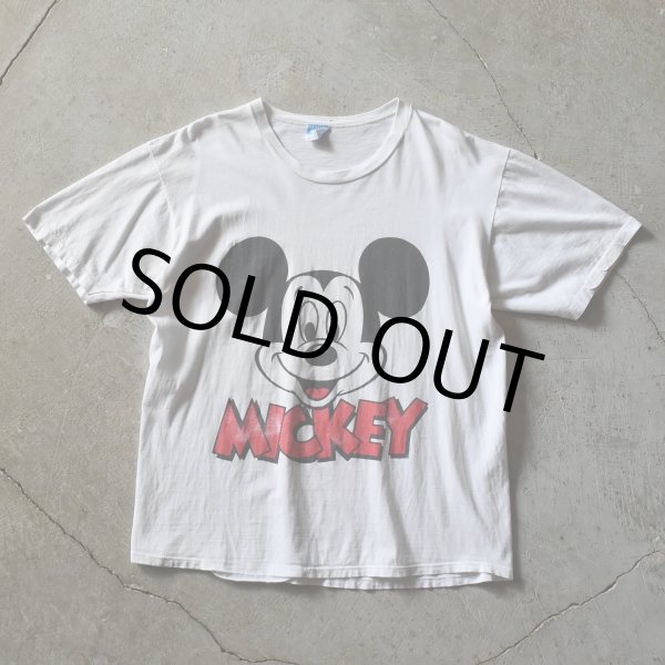 画像1: 1980s MICKEY Tシャツ　 "MADE IN USA"　 表記ONE SIZE FITS ALL  (1)