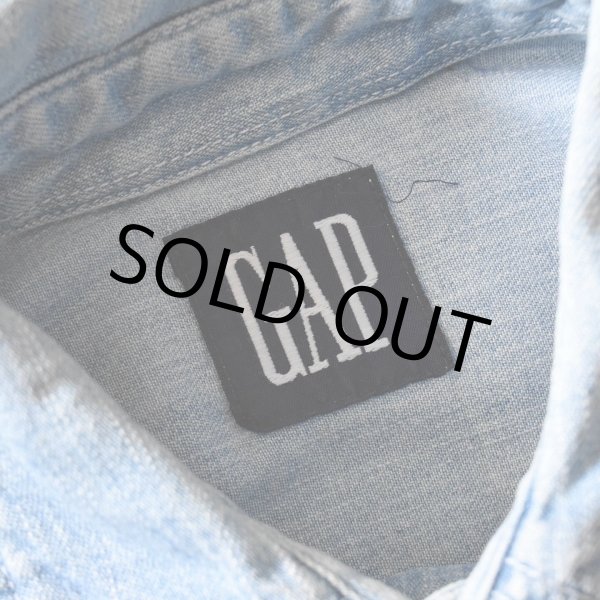 画像3: 1990s GAP デニムシャツ　 実寸M  (3)