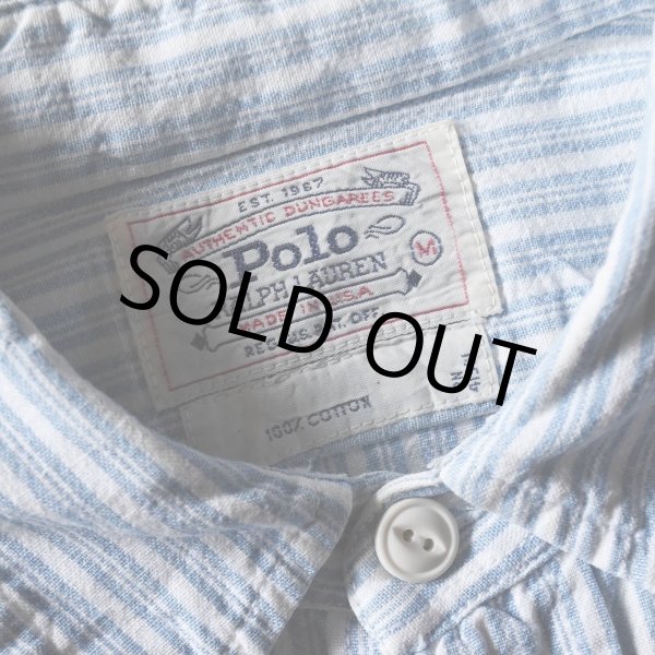 画像3: 1980-90s POLO RALPH LAUREN ワークシャツ　 "MADE IN USA"　 表記M  (3)