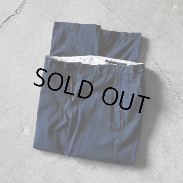 画像1: Polo by Ralph Lauren チノオフィサーズパンツ　 表記W33 L30  (1)