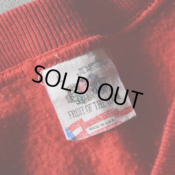 画像2: 1980s GEORGIA BULLDOGS カレッジスウェット　 "MADE IN USA"　 表記L  (2)