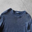 画像4: 1990s Polo by Ralph Lauren インディゴリネンニット　 表記L  (4)