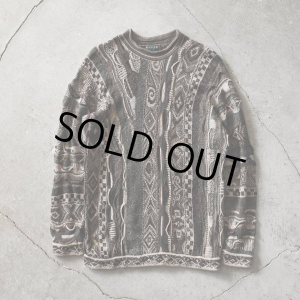 画像1: 1990s COOGI 3Dニット　 "MADE IN AUSTRALIA"　 表記M  (1)