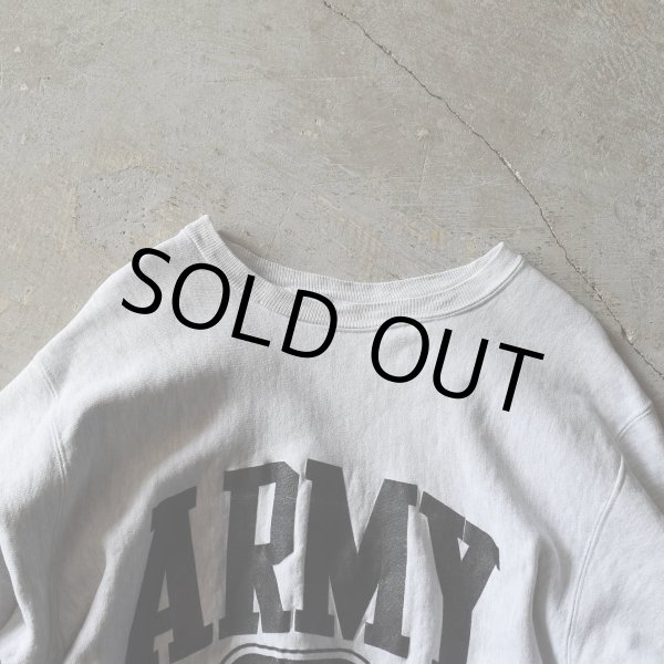 画像5: 1990s MVP "ARMY ATHLETICS" PRO WEAVE スウェット　 "MADE IN USA"　 表記L  (5)