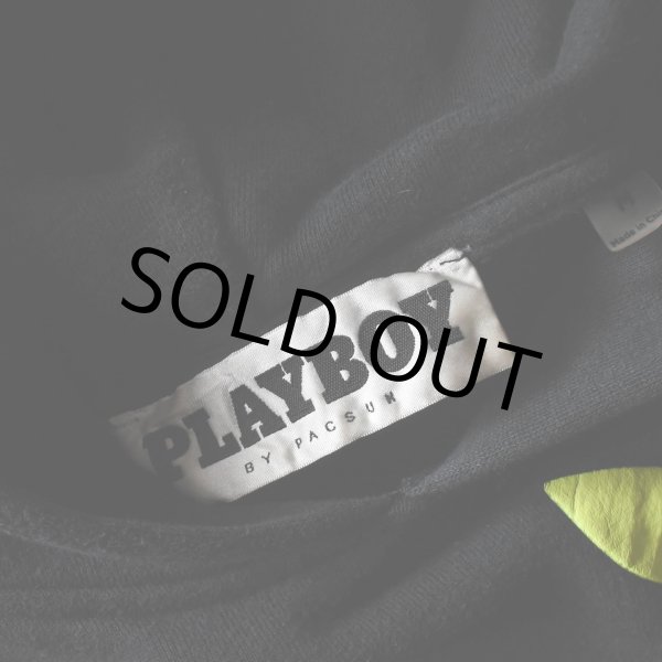 画像3: PLAYBOY SURF CLUB ネオンカラースウェットパーカー　 表記M  (3)