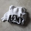 画像1: 1990s MVP "ARMY ATHLETICS" PRO WEAVE スウェット　 "MADE IN USA"　 表記L  (1)