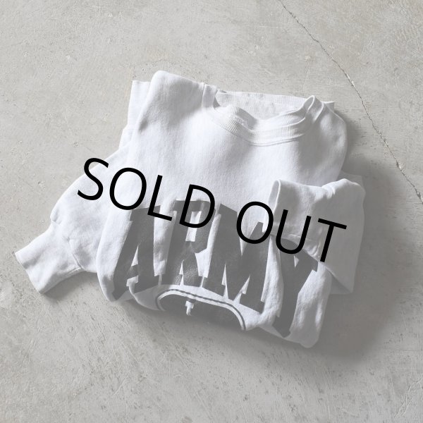 画像1: 1990s MVP "ARMY ATHLETICS" PRO WEAVE スウェット　 "MADE IN USA"　 表記L  (1)