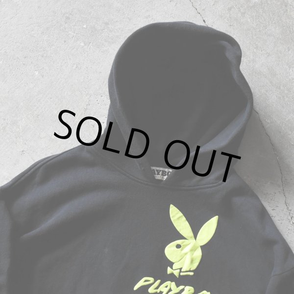 画像5: PLAYBOY SURF CLUB ネオンカラースウェットパーカー　 表記M  (5)