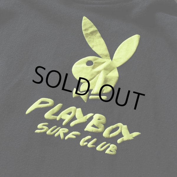 画像6: PLAYBOY SURF CLUB ネオンカラースウェットパーカー　 表記M  (6)