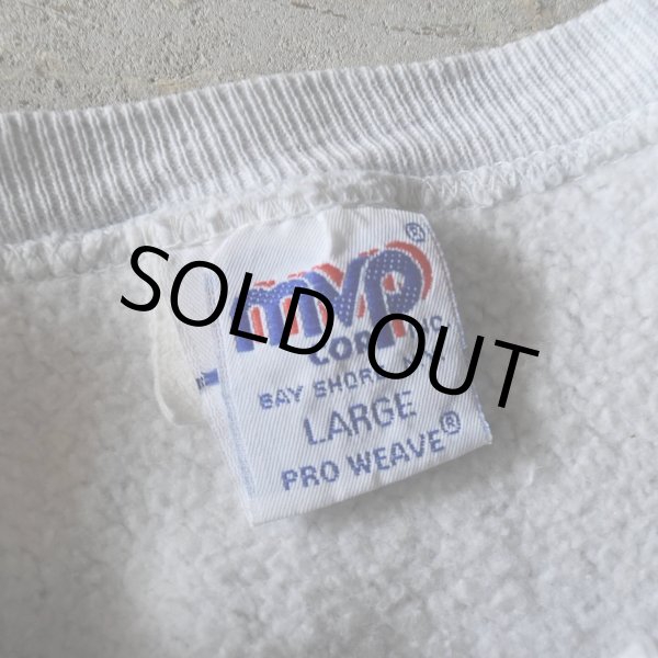 画像3: 1990s MVP "ARMY ATHLETICS" PRO WEAVE スウェット　 "MADE IN USA"　 表記L  (3)