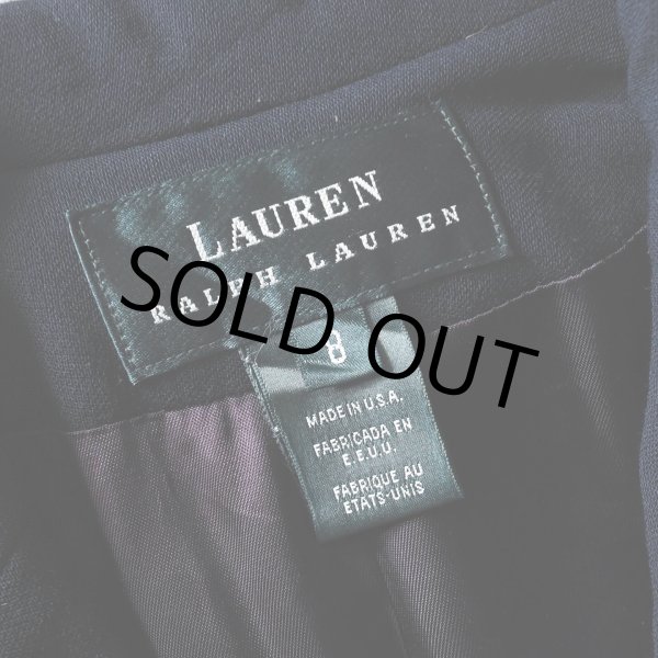 画像3: LAUREN RALPH LAUREN 紺ブレザー　 "MADE IN USA"　 表記8  (3)