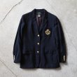 画像1: LAUREN RALPH LAUREN 紺ブレザー　 "MADE IN USA"　 表記8  (1)