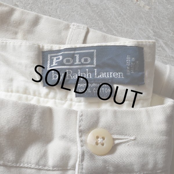 画像3: DEAD STOCK　 Polo by Ralph Lauren チノトラウザー　 "HAMMOND PANT"　 表記W38 L30  (3)