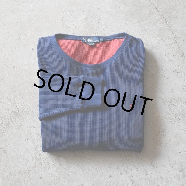 画像1: Polo by Ralph Lauren ワッフルシャツ　 表記XL  (1)