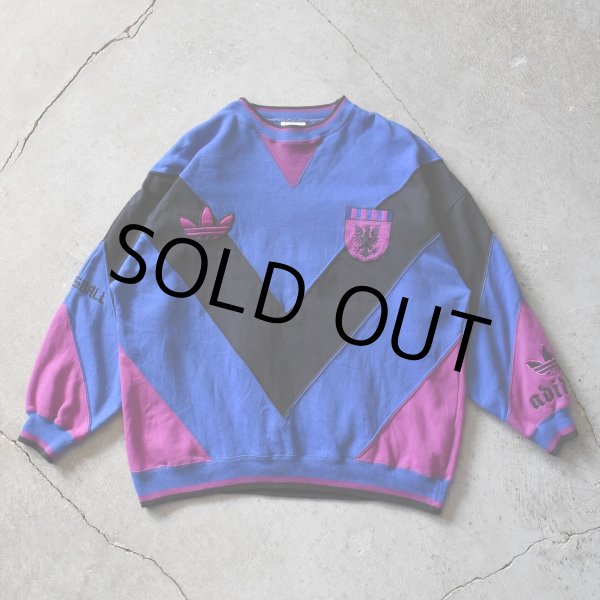画像1: 1990s adidas ドイツサッカークラブチームスウェット　 表記L  (1)
