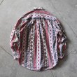 画像2: 1990s WOOLRICH ネイティブ柄BDシャツ　 表記L  (2)