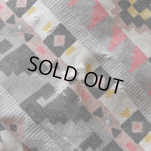 画像9: 1990s WOOLRICH ネイティブ柄BDシャツ　 表記L  (9)