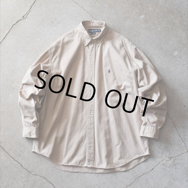 画像1: Ralph Lauren ボタンダウンシャツ　 "BLAKE"　 表記XL  (1)
