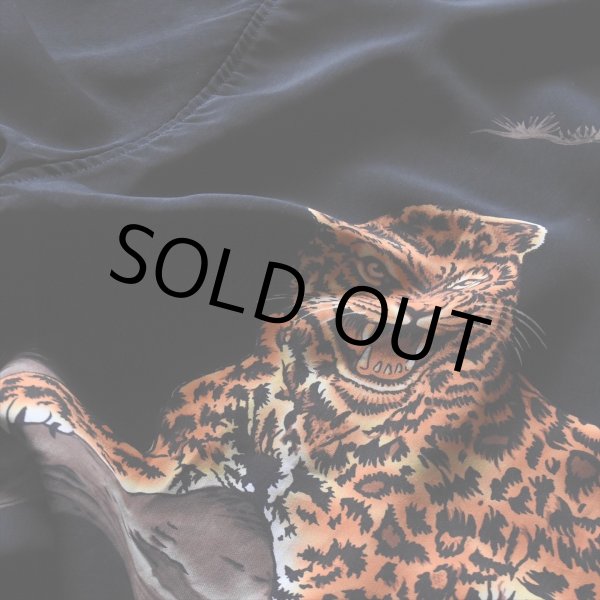 画像8: KOMAN SPORT 豹ポリエステルシャツ　 表記L  (8)