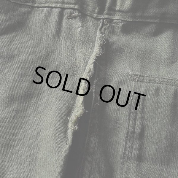 画像11: 1950s US.ARMY コットンベイカーパンツ　 "初期型"　 実寸W32 (11)