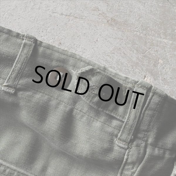 画像15: 1950s US.ARMY コットンベイカーパンツ　 "初期型"　 実寸W32 (15)