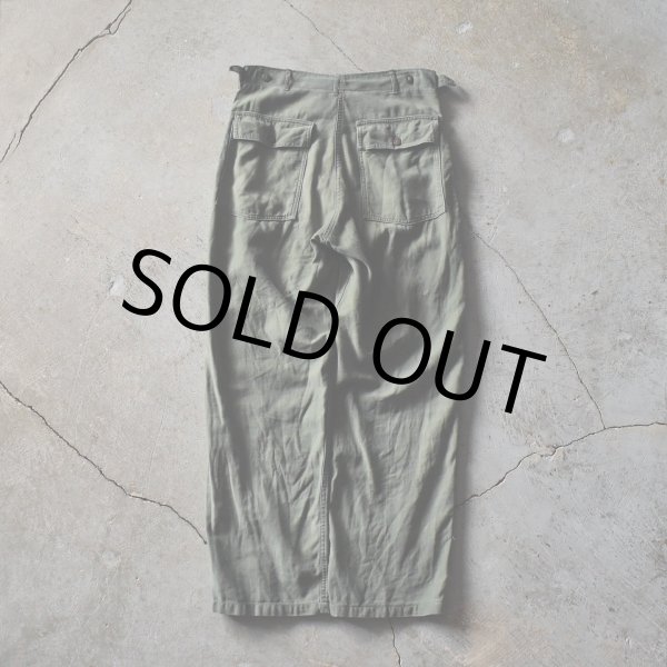 画像3: 1950s US.ARMY コットンベイカーパンツ　 "初期型"　 実寸W32 (3)