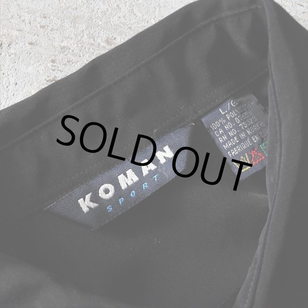画像4: KOMAN SPORT 豹ポリエステルシャツ　 表記L  (4)
