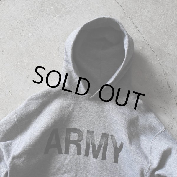 画像3: 1980s RUSSELL ARMYロゴスウェットパーカー　 "MADE IN USA"　 表記L  (3)