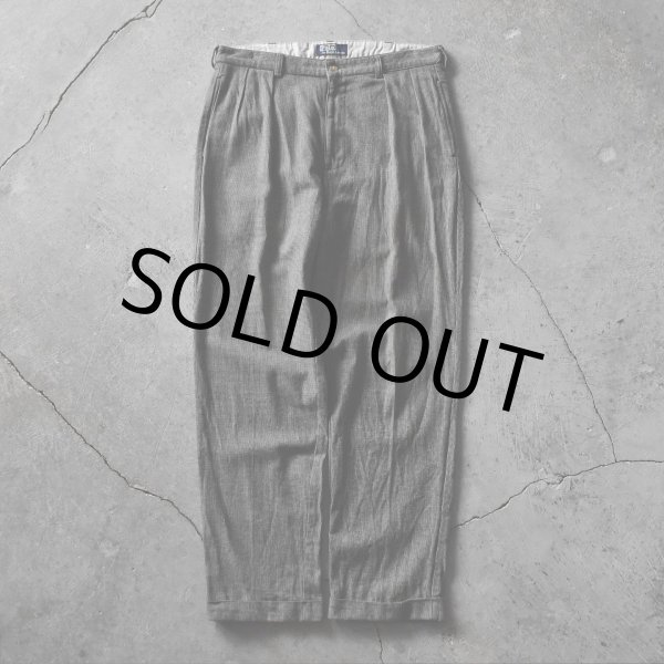 画像8: Polo by Ralph Lauren 千鳥格子2タックパンツ　 表記W36 L32  (8)