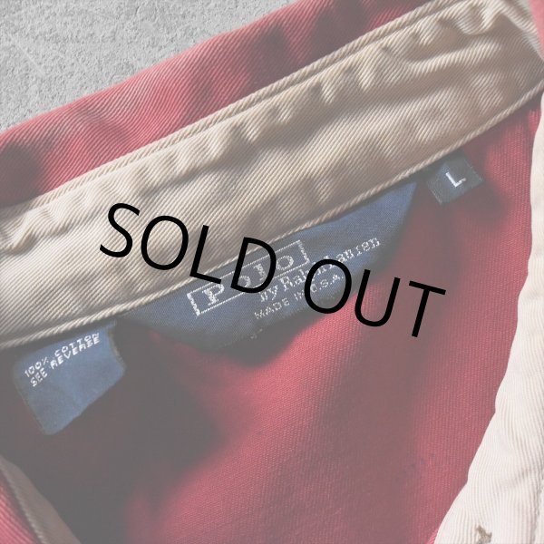 画像2: 1980-90s Polo by Ralph Lauren チンスト付きコットンジャケット　 "MADE IN USA"　 表記L  (2)