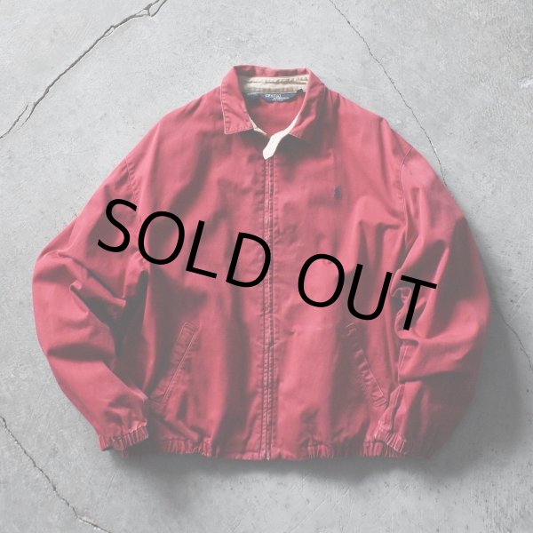 画像1: 1980-90s Polo by Ralph Lauren チンスト付きコットンジャケット　 "MADE IN USA"　 表記L  (1)