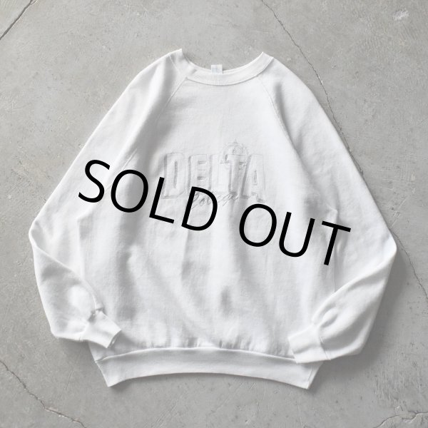 画像1: 1980s DISCUS カレッジスウェット　 "MADE IN USA"　 表記XL  (1)