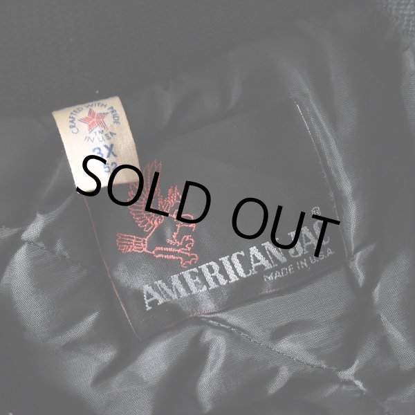 画像3: 1980s AMERICAN JAC ダービージャケット　 "MADE IN USA"　 表記3X(52)  (3)