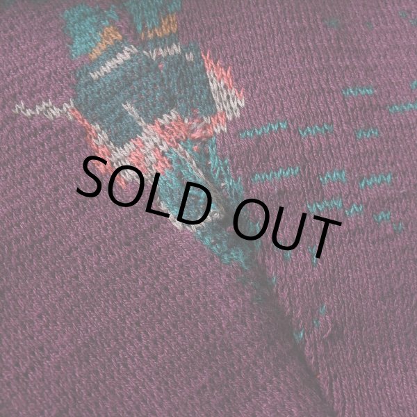 画像11: 1990s ORVIS フィッシング柄コットンセーター　 "MADE IN USA"　 表記L  (11)