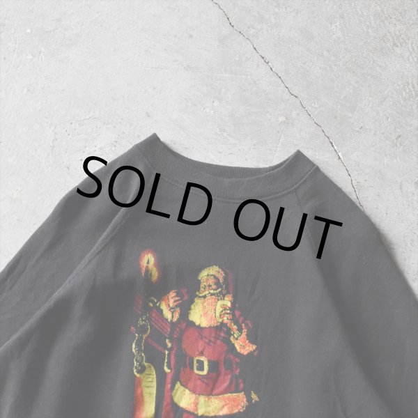 画像3: 1990s MERRY CHRISTMAS サンタクローススウェット　 "MADE IN USA"　 表記L  (3)