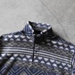 画像3: 1990s Patagonia サルティーヨ柄シンチラフリーススナップT　 "MADE IN USA"　 表記L  (3)