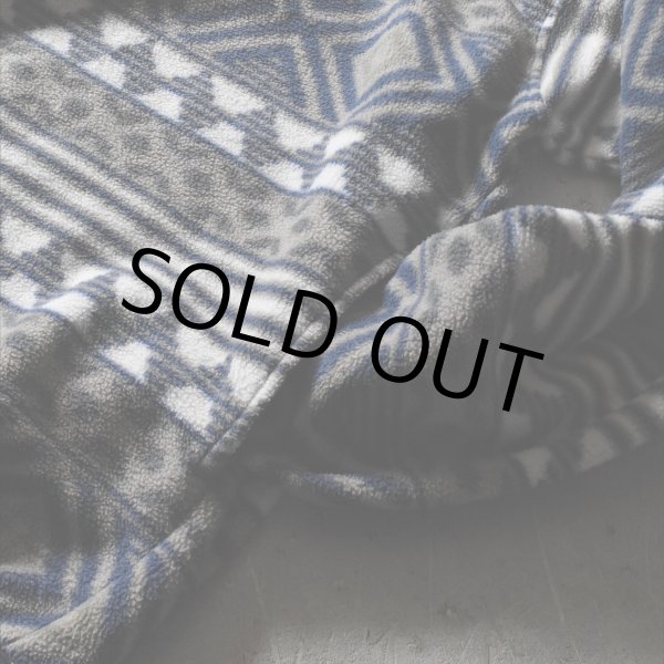 画像8: 1990s Patagonia サルティーヨ柄シンチラフリーススナップT　 "MADE IN USA"　 表記L  (8)