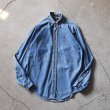 画像1: 1980s Polo by Ralph Lauren デニムシャツ　 "MADE IN USA"　 表記boysXL  (1)