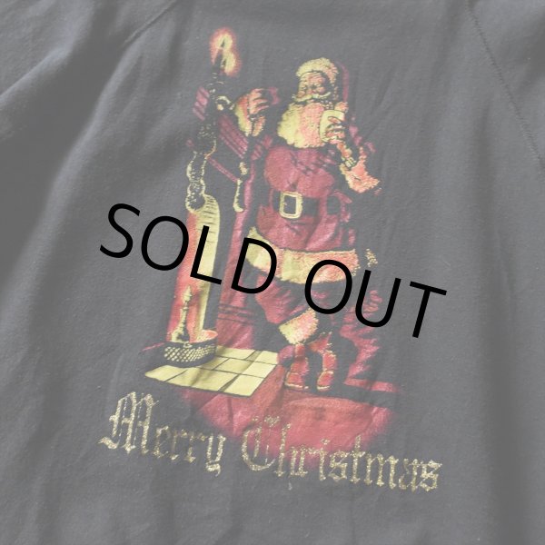 画像4: 1990s MERRY CHRISTMAS サンタクローススウェット　 "MADE IN USA"　 表記L  (4)