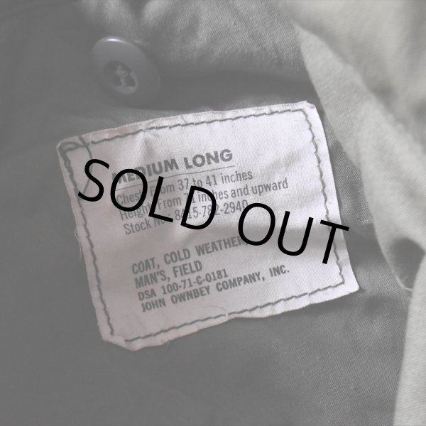 画像4: 1970s US.ARMY M-65 フィールドジャケット/2ND MODEL　 "JOHN OWNBEY COMPANY,INC."　 表記MEDIUM-LONG  (4)