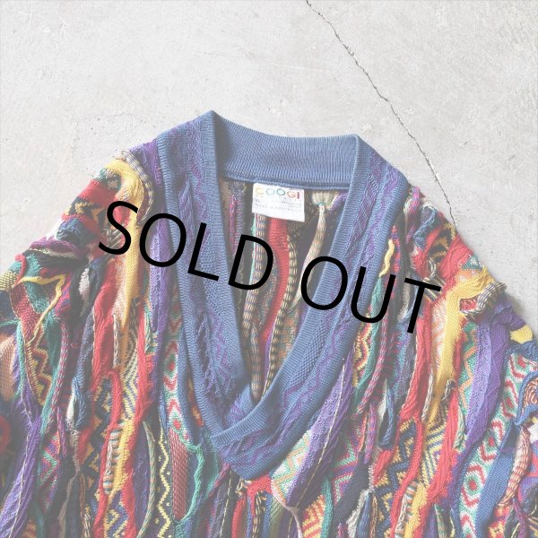 画像4: 1990s COOGI 3Dコットンニット　 "MADE IN AUSTRALIA"　 表記XL  (4)