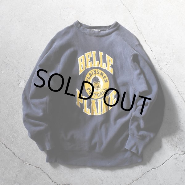 画像1: 1980-90s SAND-KNIT リバースウィーブTYPE カレッジスウェット　 "MADE IN USA"　 表記M  (1)