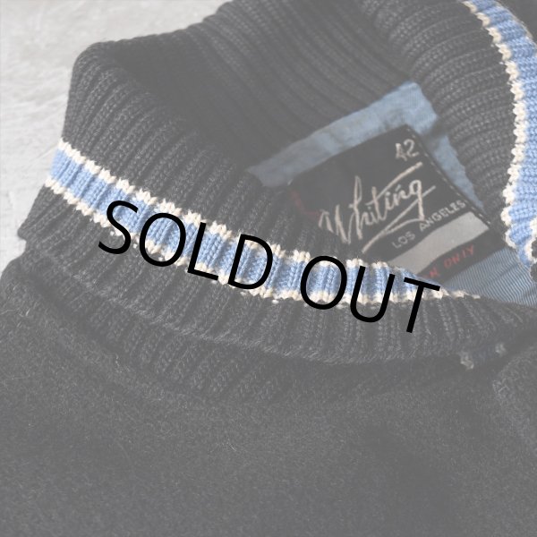 画像6: 1970s WHITING 袖レザースタジャン　 "MADE IN USA"　 表記42  (6)